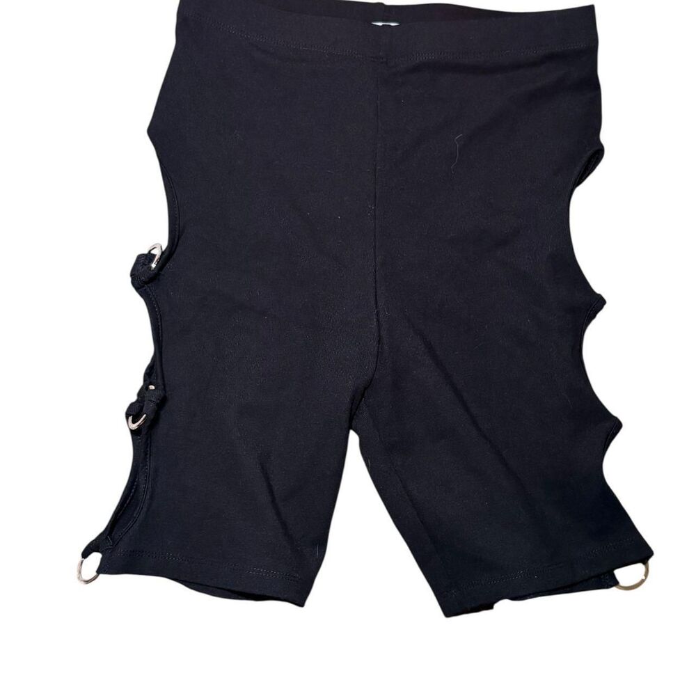 Adika Women's Black and Silver Shorts